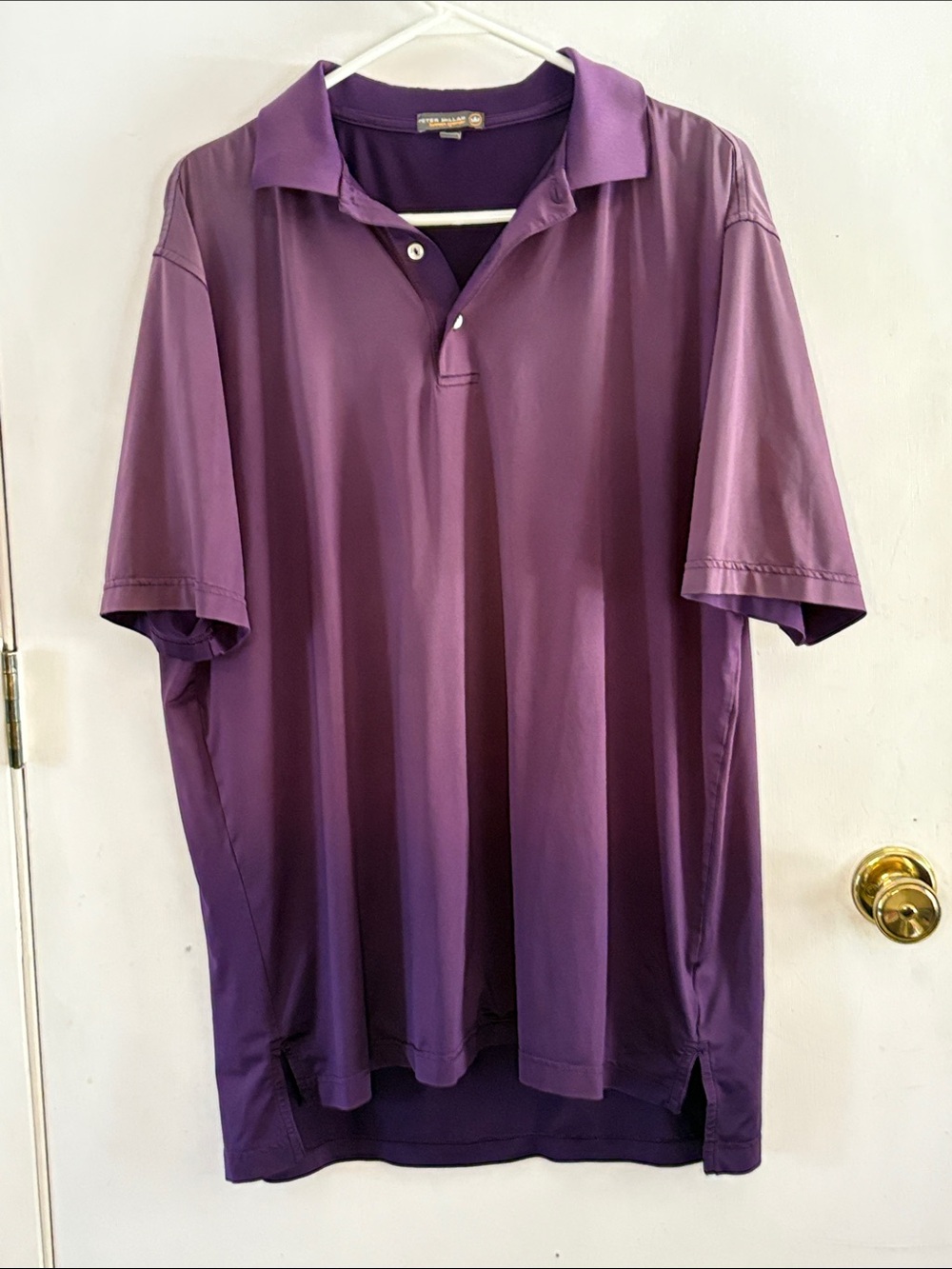 Peter Millar purple ombre polo Size Large